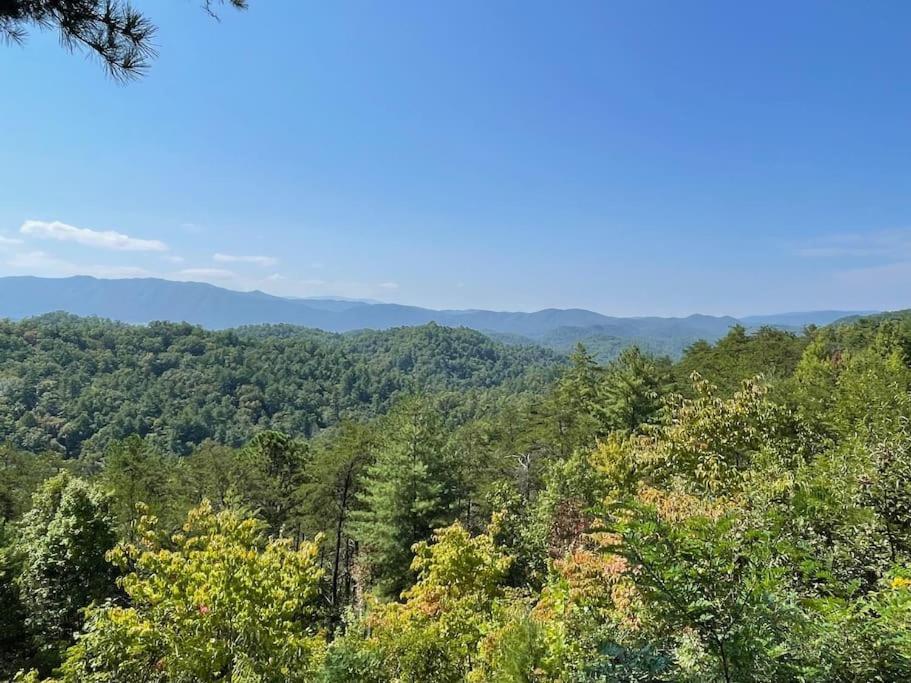 Private Smoky Mountain Luxury Log Home With 2 Fireplaces, Hot Tub & Community Pool Sevierville Exteriér fotografie
